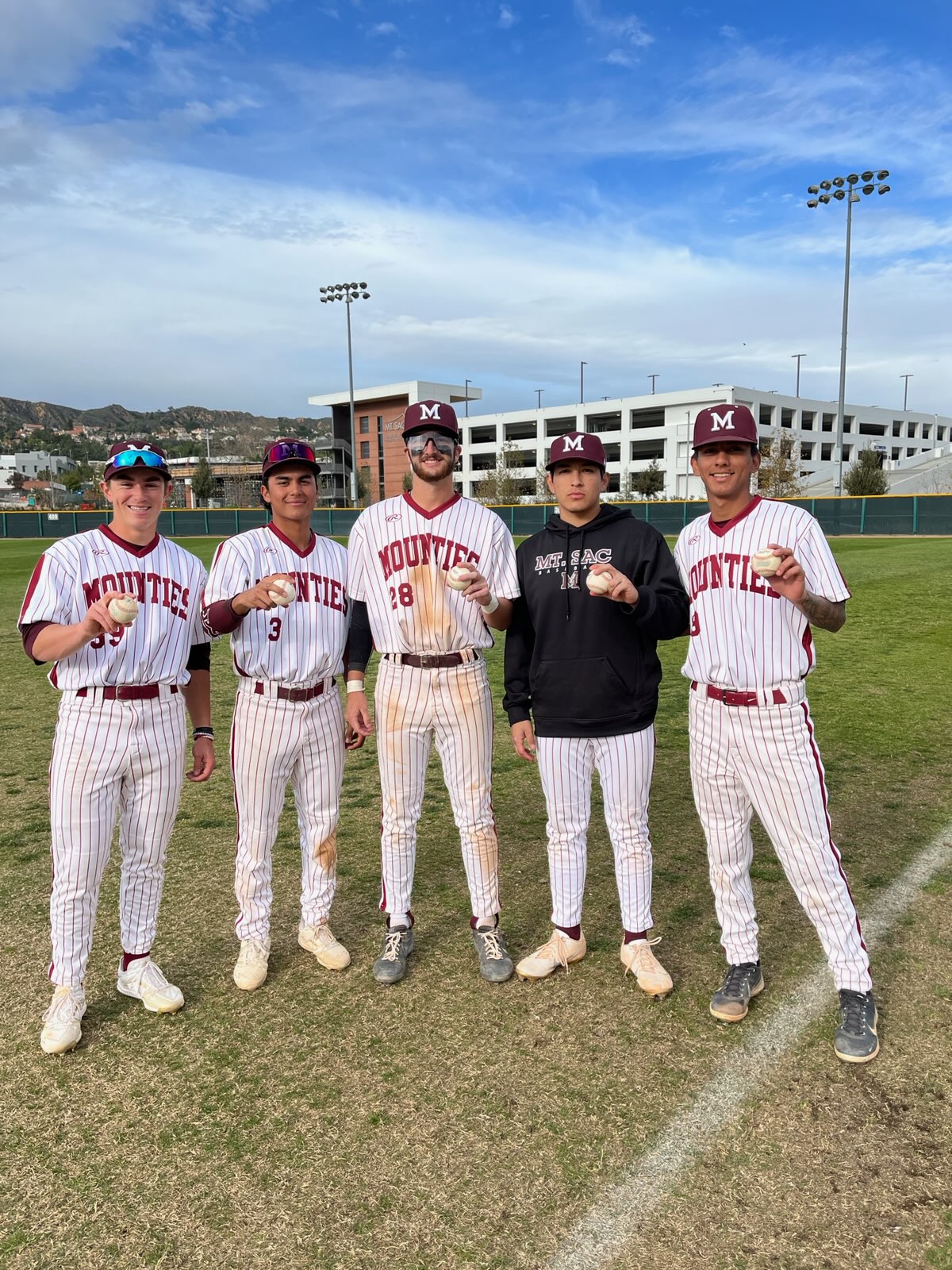 Five Mt. SAC Pitchers Combine on 3Hit Shutout & Strike Out 18